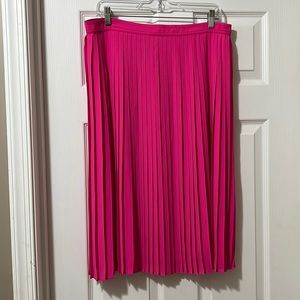 Brand new J Crew pleated skirt, size 12